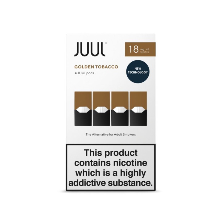 Juul - Golden Tobacco 18 mg/ml