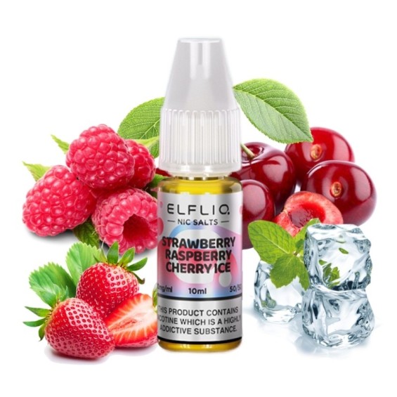 Elfliq - Strawberry Raspberry Cherry Ice