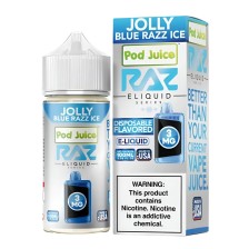 Pod Juice - X Raz - Jolly Blue Razz Ice
